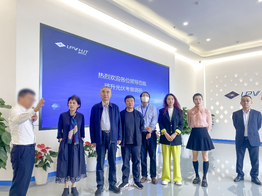 清华大学新能源专家夏清教授莅临琏升光伏参观调研